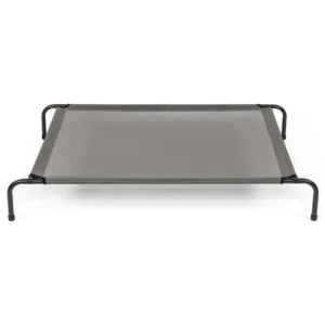 Elevated Cooling Dog Bed for Large Dogs – Waterproof Outdoor Raised Pet Cot with Steel Frame