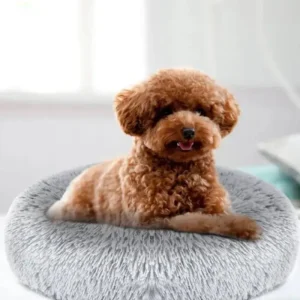 Soft Plush Orthopedic Style Dog & Cat Bed – Washable Cozy Nest